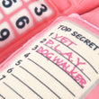 Load image into Gallery viewer, P.L.A.Y. 80s Classic Paw Talk Toy - close up of text on inside of phone