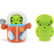 Load image into Gallery viewer, P.L.A.Y. Alien Buddies Astro Explorer Toy - plush exterior and inner TPE alien toy shown