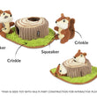 Load image into Gallery viewer, P.L.A.Y. Forest Friends Collection - Chippy & Cheeks Chipmunks Toy features shown