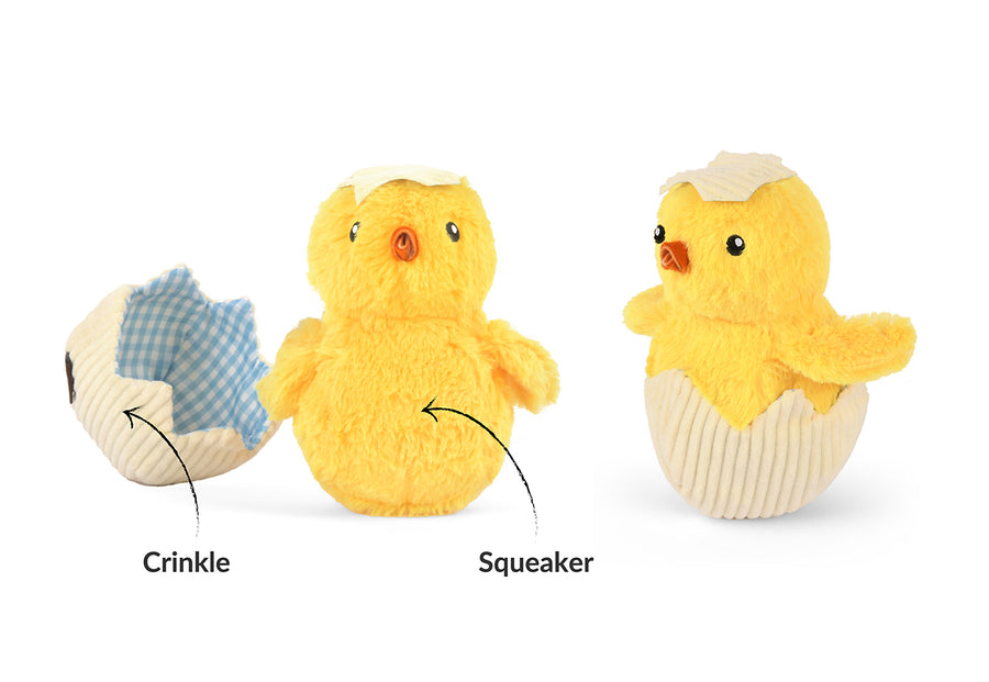 P.L.A.Y. Hippity Hoppity Collection - Chick Me Out Toy features shown