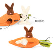 Load image into Gallery viewer, P.L.A.Y. Hippity Hoppity Collection - Funny Bunnies Toy showing features