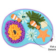 Load image into Gallery viewer, P.L.A.Y. Coral Cove Snuffle Mat - detachable fish pointed out