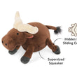 Load image into Gallery viewer, P.L.A.Y. Big Five of Africa Collection - Cape Buffalo Toy features shown