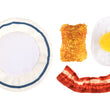 Load image into Gallery viewer, IHOP x P.L.A.Y. Eggcellent Play Platter - all parts detached