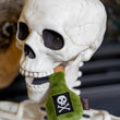 Load image into Gallery viewer, P.L.A.Y. Feline Frenzy Killer Cat Deadly Duo Toy Set - skeleton biting off top of posion bottle toy