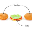 Load image into Gallery viewer, P.L.A.Y. American Classic Barky Burger Toy - features shown