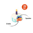Load image into Gallery viewer, P.L.A.Y. Party Time Collection - Bone-appetite Cake Mini Toy with features