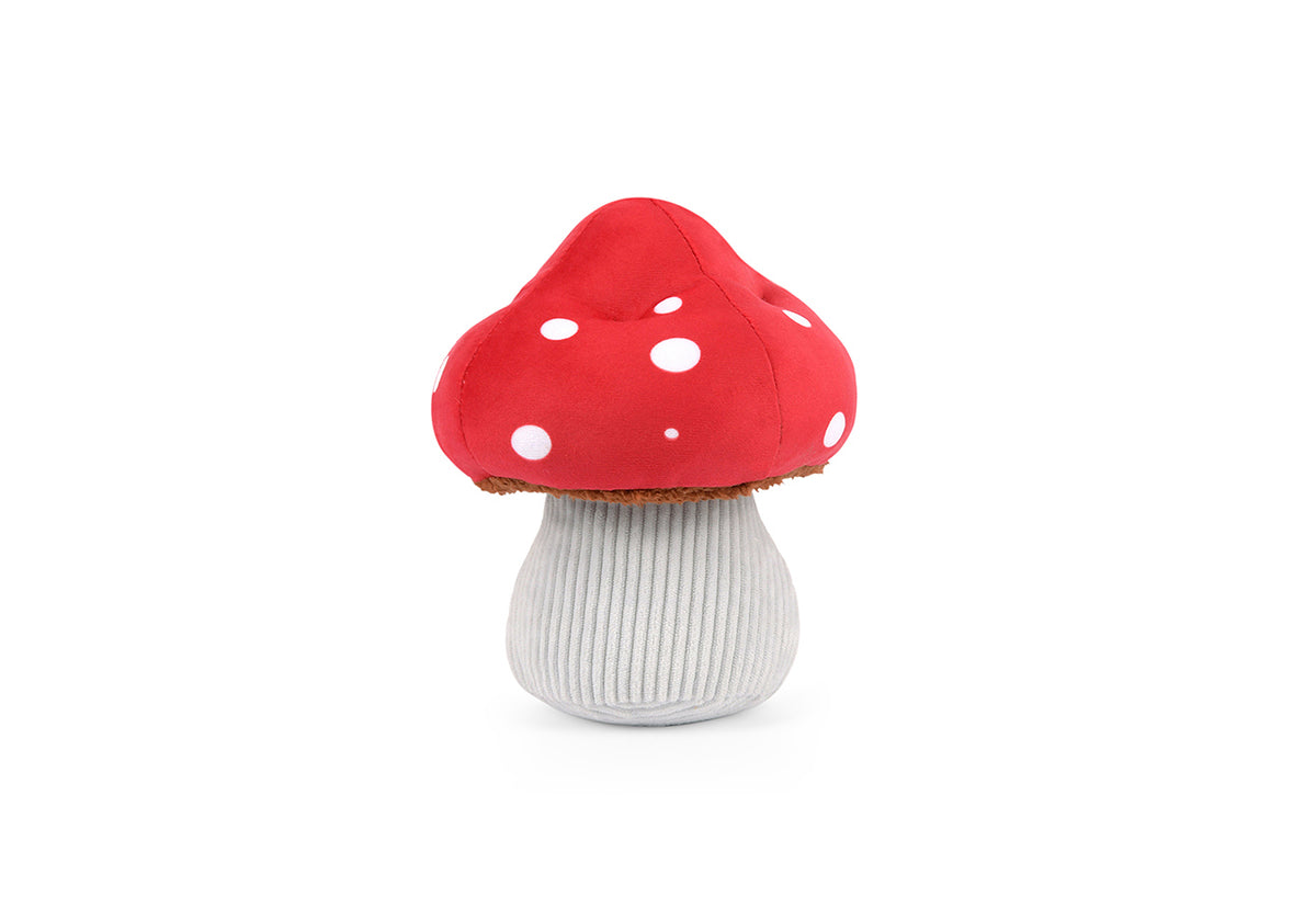 Mutt's Mushroom: Squeaky Dog Toy by