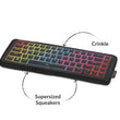 Load image into Gallery viewer, HyperX x P.L.A.Y. Collab Toy Set - Alloy Keybark Gaming Keyboard Toy features shown