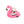 Load image into Gallery viewer, P.L.A.Y.&#39;s Tropical Paradise Collection Flamingo Floatie Toy
