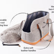 Load image into Gallery viewer, LeftPine x P.L.A.Y. Deluxe Dog Carrier - feature callouts