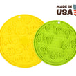 Load image into Gallery viewer, P.L.A.Y. ZoomieRex EverLick Mats - both small and large sizes shown
