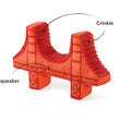 Load image into Gallery viewer, P.L.A.Y. Totally Touristy Golden Gate Bridge Dog Toy - Features Info
