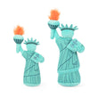 Load image into Gallery viewer, P.L.A.Y. Totally Touristy Statue of Liberty Dog Toy - Small and large sizes shown