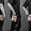 Load image into Gallery viewer, Scout & About Deluxe Training Pouch - Original Vanilla Print being modeled three different wearable ways by human