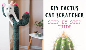 DIY Cactus Cat Scratching Post