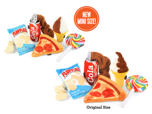 P.L.A.Y. Snack Attack Toy Set in mini and original sizes for dogs of all sizes!