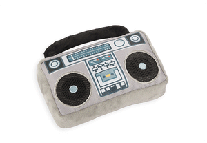 P.L.A.Y. 80s Classics Boop-Box Toy - GIF of toy ripping apart to show cassette tape located inside
