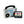 Load image into Gallery viewer, P.L.A.Y. 80s Classics Boop-Box Toy with cassette tape bonus toy next to the boombox
