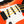 Load image into Gallery viewer, P.L.A.Y. 90s Classics Collection - Rock &#39;n Rollover Toy close up of strings
