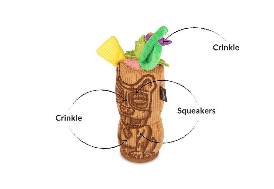 P.L.A.Y. Barktender Collection - Tiki Time Toy features shown