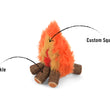 Load image into Gallery viewer, P.L.A.Y. Camp Corbin Cozy Campfire Toy features pointed out
