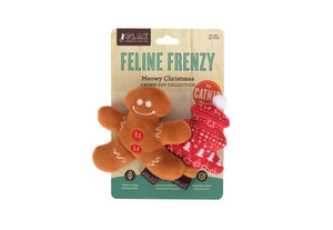 P.L.A.Y. Feline Frenzy Meowy Christmas Toy Set in packaging