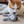 Load image into Gallery viewer, Feline Frenzy Forest Friends Collection - Hopsy Toy on its side with ginger cat hovering over it
