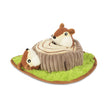 Load image into Gallery viewer, P.L.A.Y. Forest Friends Collection - Chippy &amp; Cheeks Chipmunks Toy
