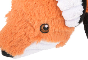 P.L.A.Y. Forest Friends Collection - Forest the Fox Toy close up of face and fabric