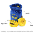 Load image into Gallery viewer, P.L.A.Y. Paw-nukkah Collection Gelt-y Treats Toy - features shown
