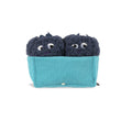 Load image into Gallery viewer, P.L.A.Y. Picked Fresh Blue Beg-rries Toy front view with two blueberries inside the container
