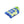 Load image into Gallery viewer, P.L.A.Y. Picked Fresh Crunch Bunch Toy: Blue and green celery bag side shot on a white background
