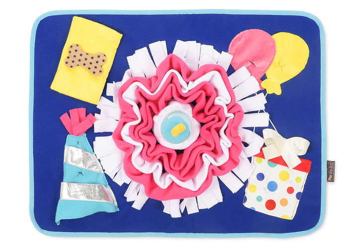 P.L.A.Y. Woof-day Celebration Snuffle Mat - view from the top