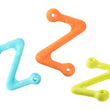 Load image into Gallery viewer, Three P.L.A.Y. ZoomieRex SuperZag Toy (one in each color) shown on a white background
