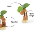 Load image into Gallery viewer, P.L.A.Y. Tropical Paradise Collection - Puppy Palm Toy features shown
