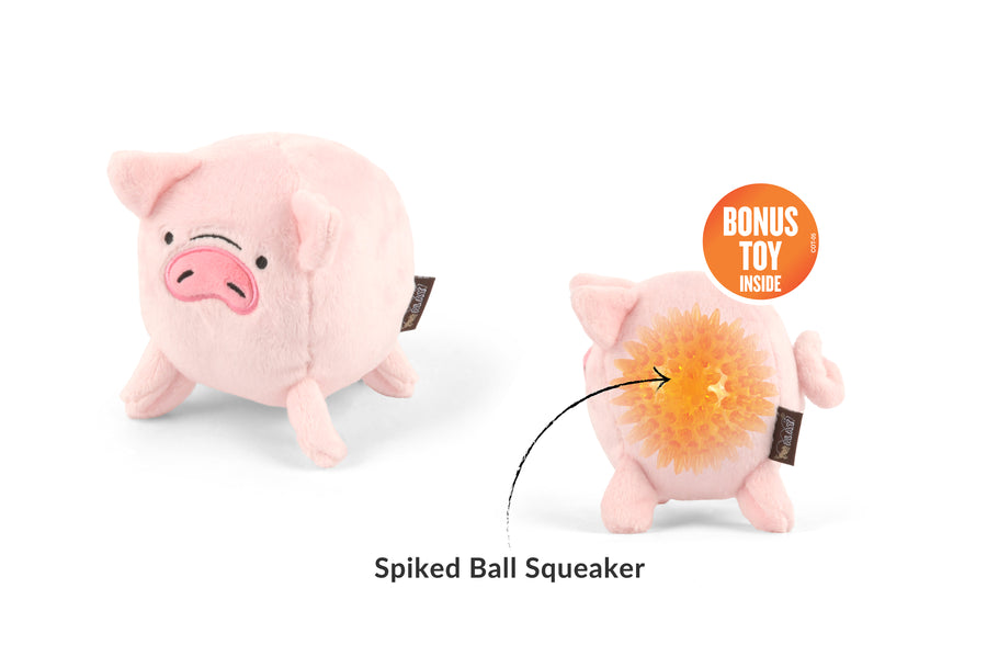 P.L.A.Y. Barnyard Buddies Paul the Pig 0 bonus toy inside shown