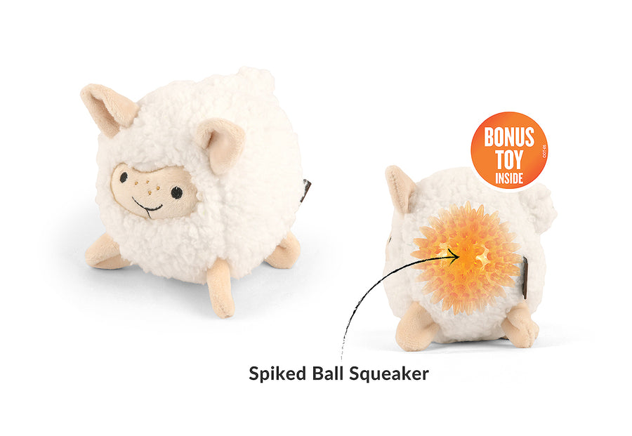 P.L.A.Y. Barnyard Buddies Sadie the Sheep - bonus toy shown inside