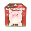 Load image into Gallery viewer, P.L.A.Y. Barnyard Buddies Paul the Pig - packaging shown with toy on barn-themed backer card
