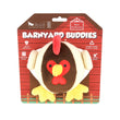 Load image into Gallery viewer, P.L.A.Y. Barnyard Buddies Ryan the Rooster - packaging shown with toy on barn-themed backer card
