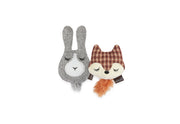 Feline Frenzy Forest Friends Collection - Foxy & Hopsy Toy Set