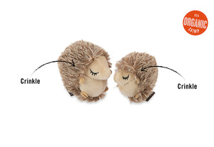 Feline Frenzy Forest Friends Collection - Mama and Chip Hedgehog Toy Set with features
