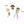 Load image into Gallery viewer, P.L.A.Y. Feline Frenzy Purrfectly Fungi toy set feature image labeled with &#39;Crinkle&#39; on a white background
