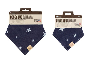 The Rockstar Bandana by P.L.A.Y. - both sizes shown in packaging