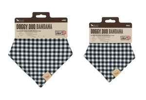 The Trendsetter Bandana by P.L.A.Y. - small and large sizes shown in packaging