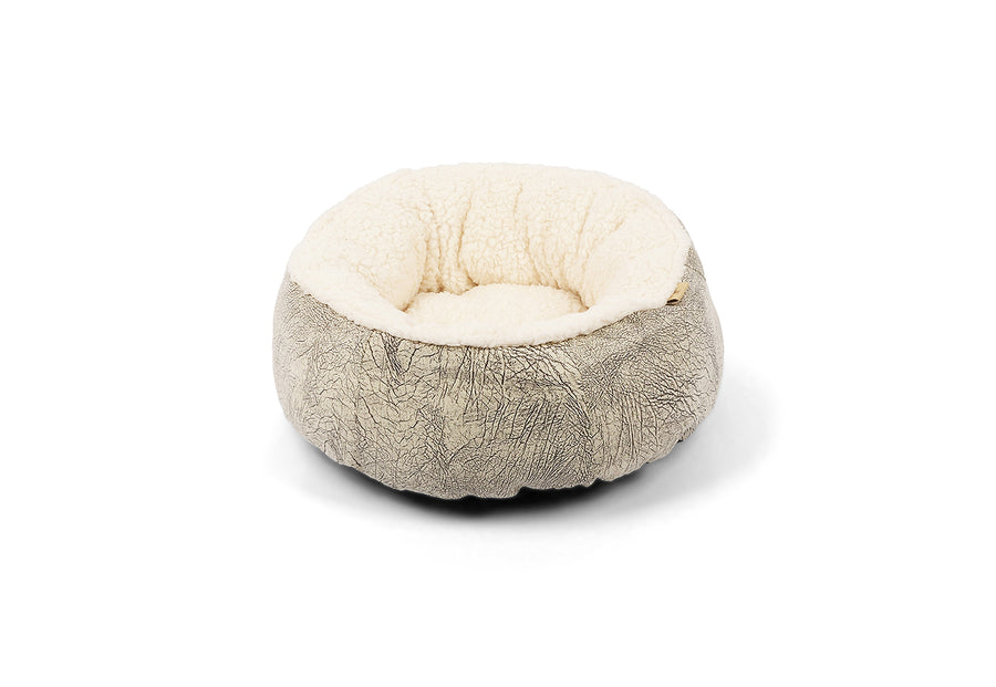 P.L.A.Y. Donut Cuddler Bed - Ash Gray Chocolate