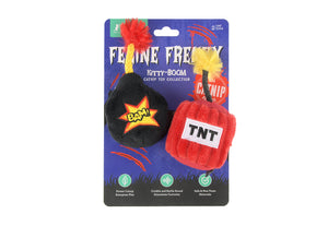 P.L.A.Y. Feline Frenzy Killer Cat Kitty-Boom Toy Set in packaging