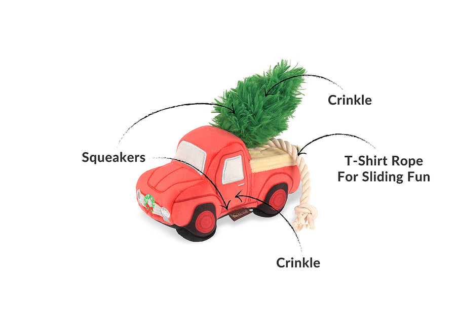 Home for the Holidays Holiday Hauler Toy - features shown