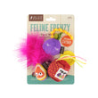 Load image into Gallery viewer, P.L.A.Y. Feline Frenzy Fig N’ Whiskers Toy Set in packaging on a white background
