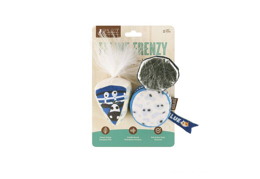P.L.A.Y. Feline Frenzy Kitty Crumble Toy Set in packaging on a white background